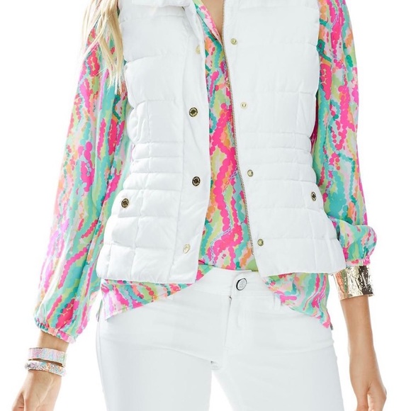 Lilly Pulitzer Jackets & Blazers - Lilly Pulitzer down puffer vest
